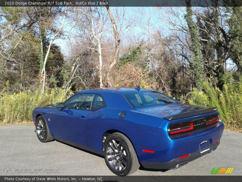 IndiGo Blue / Black 2020 Dodge Challenger R/T Scat Pack