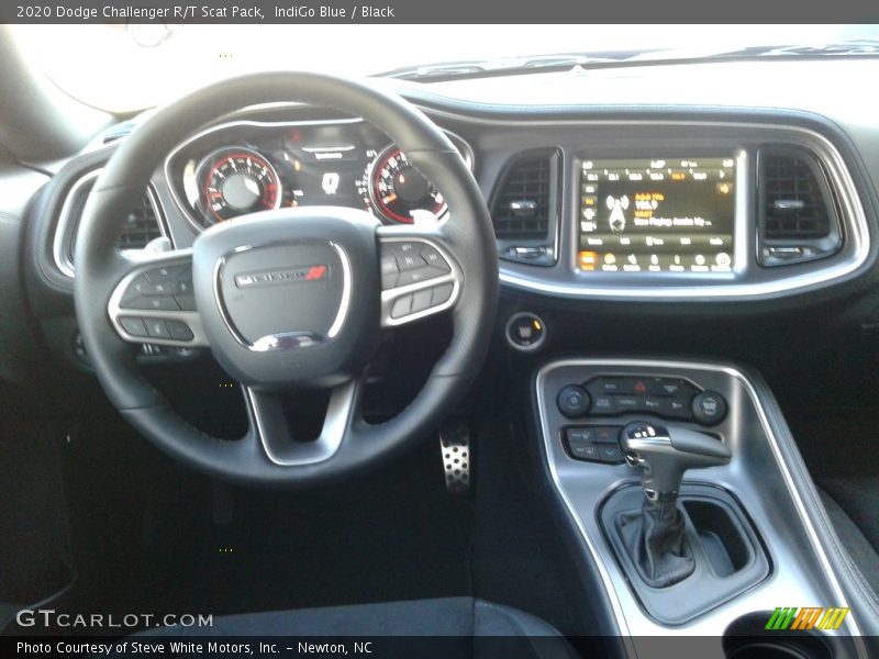 IndiGo Blue / Black 2020 Dodge Challenger R/T Scat Pack