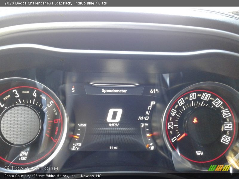 IndiGo Blue / Black 2020 Dodge Challenger R/T Scat Pack