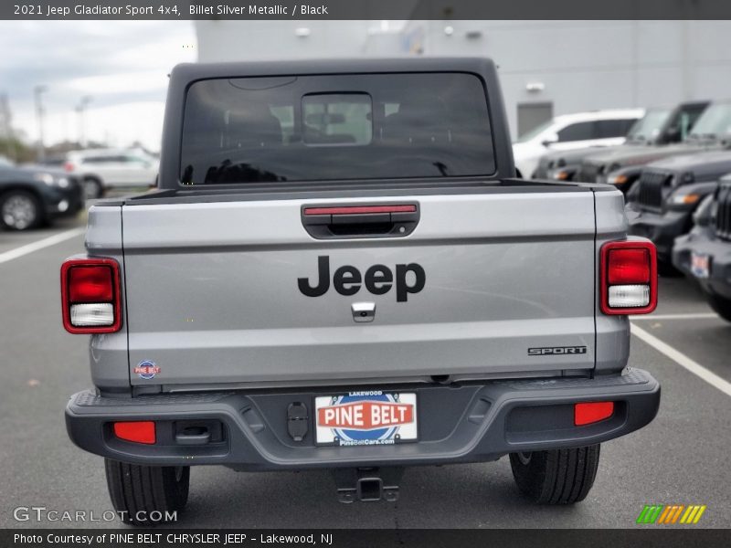Billet Silver Metallic / Black 2021 Jeep Gladiator Sport 4x4
