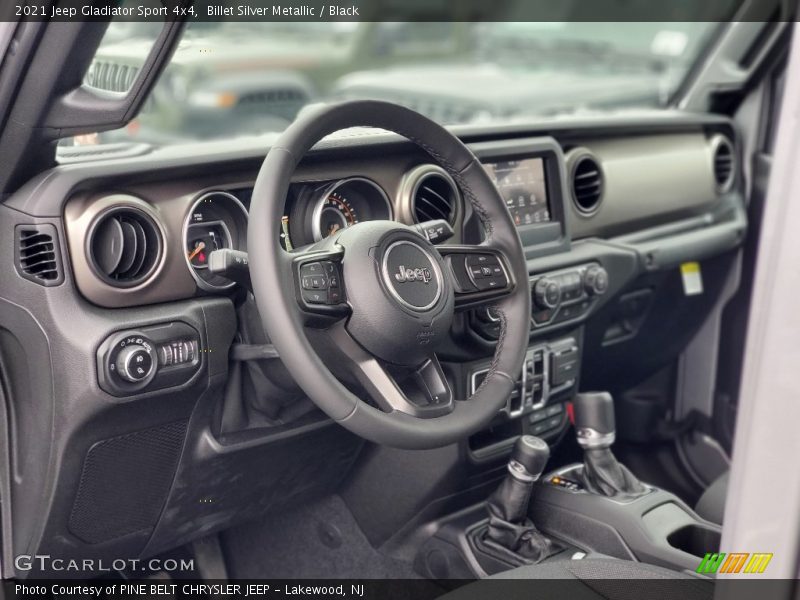 Billet Silver Metallic / Black 2021 Jeep Gladiator Sport 4x4
