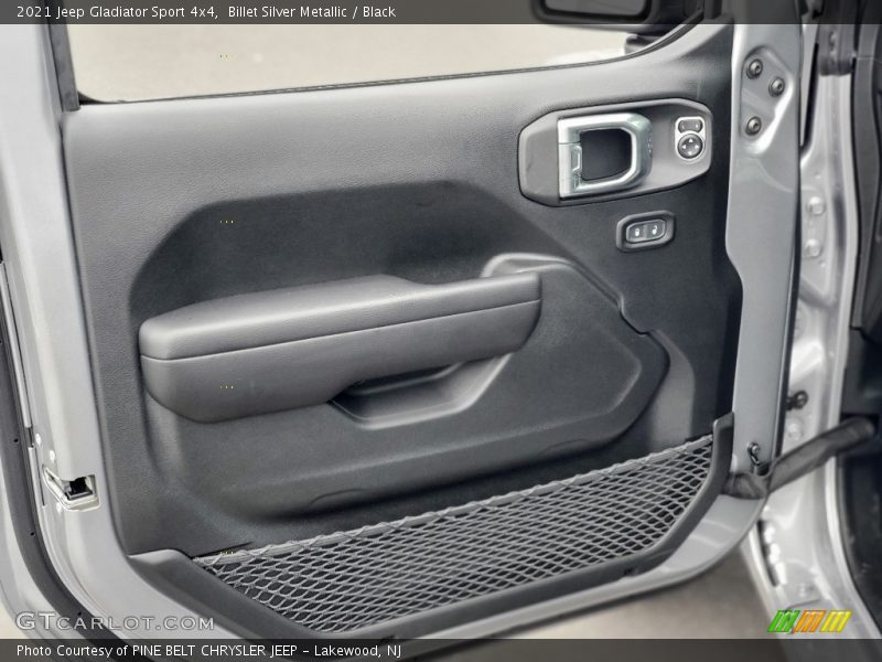 Billet Silver Metallic / Black 2021 Jeep Gladiator Sport 4x4