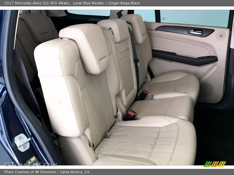 Lunar Blue Metallic / Ginger Beige/Black 2017 Mercedes-Benz GLS 450 4Matic