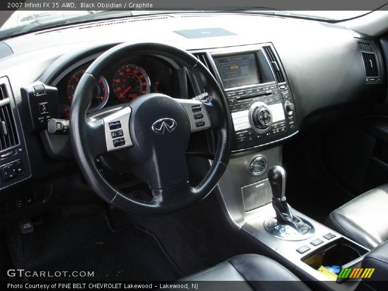 Black Obsidian / Graphite 2007 Infiniti FX 35 AWD