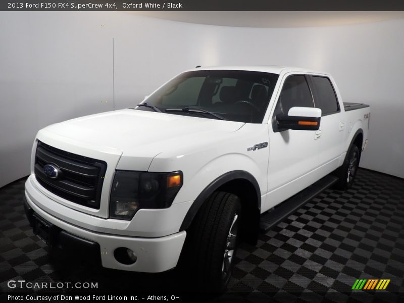 Oxford White / Black 2013 Ford F150 FX4 SuperCrew 4x4