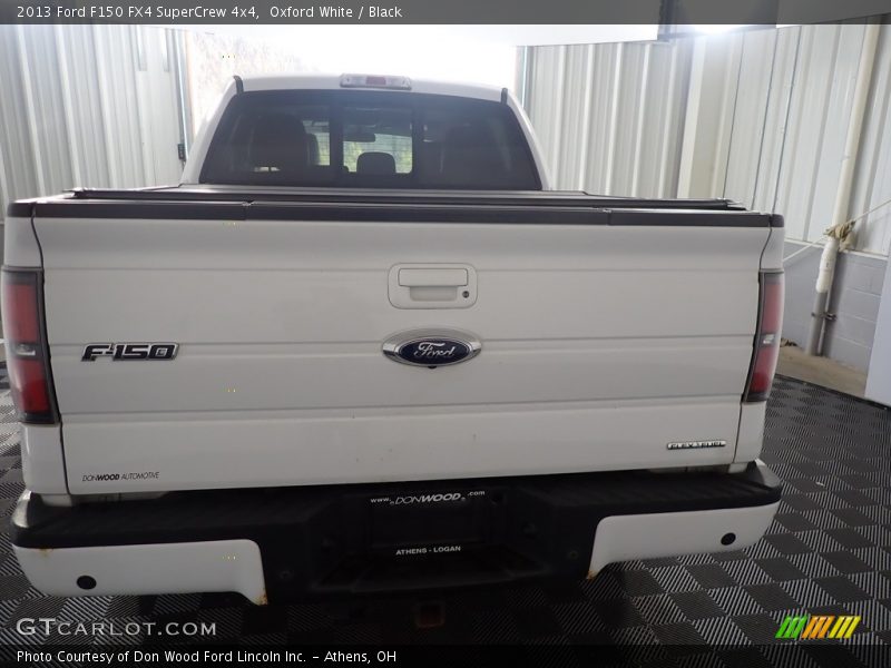 Oxford White / Black 2013 Ford F150 FX4 SuperCrew 4x4