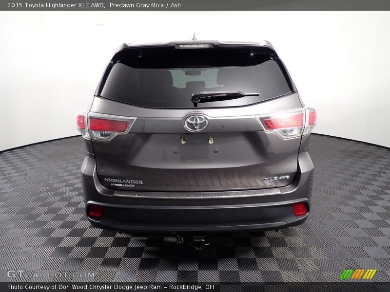 Predawn Gray Mica / Ash 2015 Toyota Highlander XLE AWD