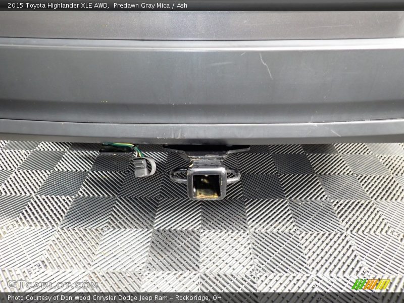Predawn Gray Mica / Ash 2015 Toyota Highlander XLE AWD