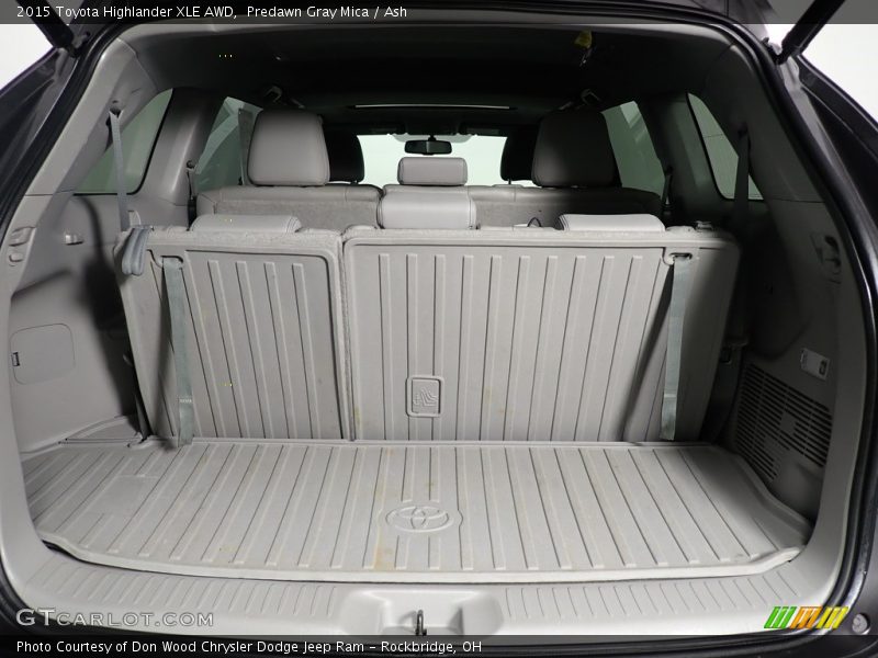 Predawn Gray Mica / Ash 2015 Toyota Highlander XLE AWD
