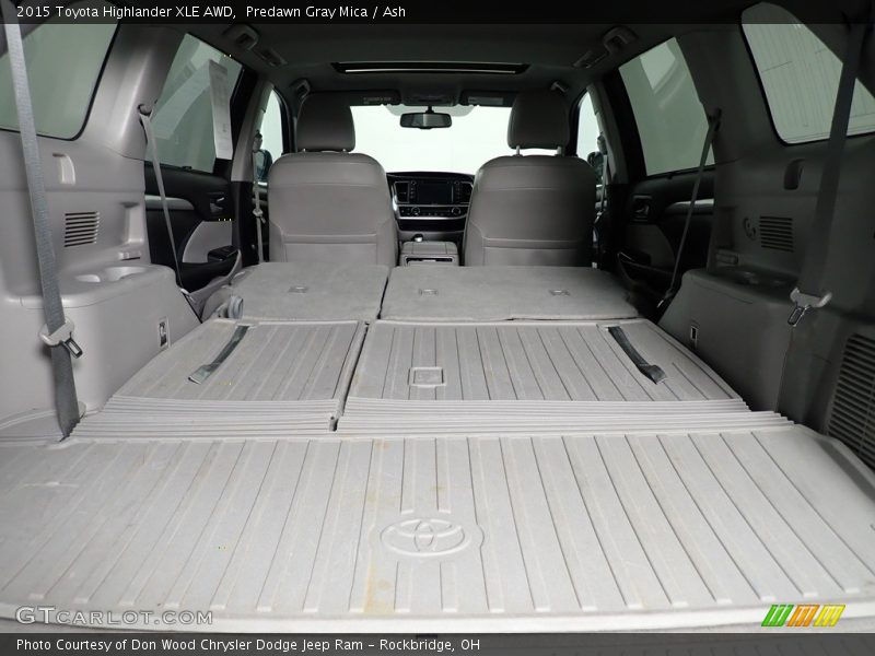 Predawn Gray Mica / Ash 2015 Toyota Highlander XLE AWD