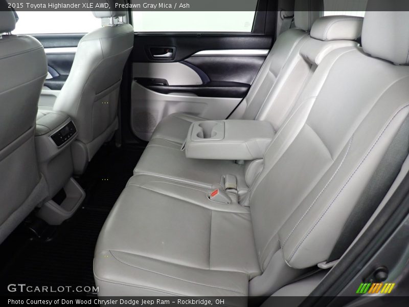 Predawn Gray Mica / Ash 2015 Toyota Highlander XLE AWD