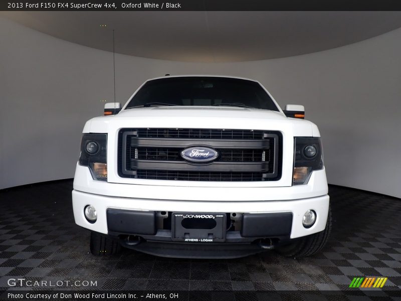 Oxford White / Black 2013 Ford F150 FX4 SuperCrew 4x4