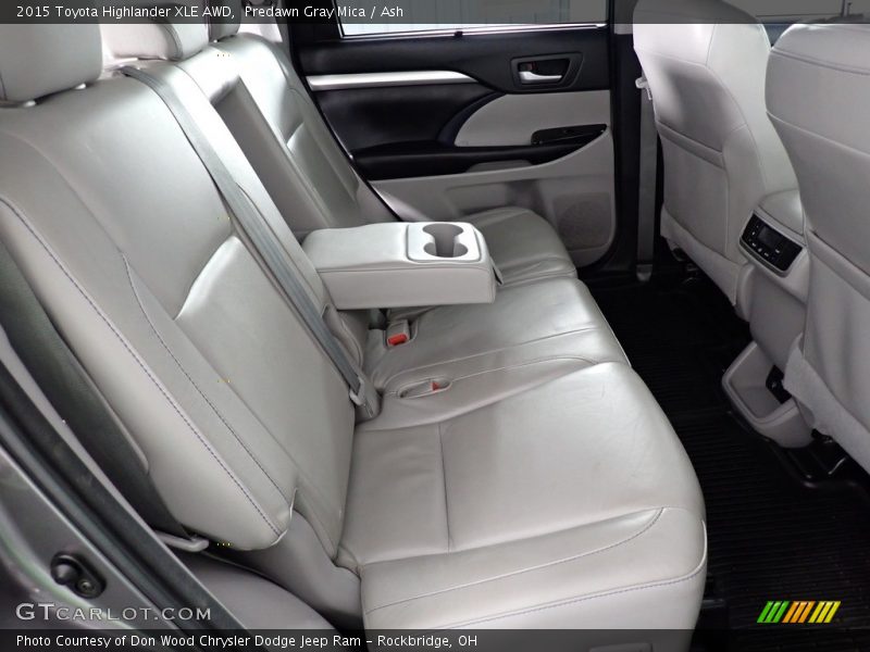Predawn Gray Mica / Ash 2015 Toyota Highlander XLE AWD