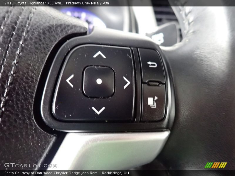 Predawn Gray Mica / Ash 2015 Toyota Highlander XLE AWD