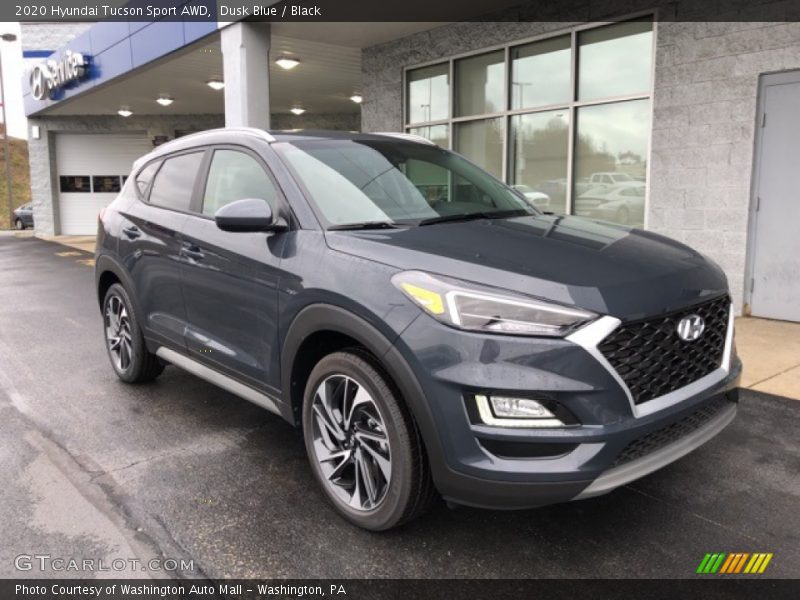 Dusk Blue / Black 2020 Hyundai Tucson Sport AWD