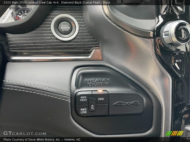 Controls of 2020 2500 Limited Crew Cab 4x4