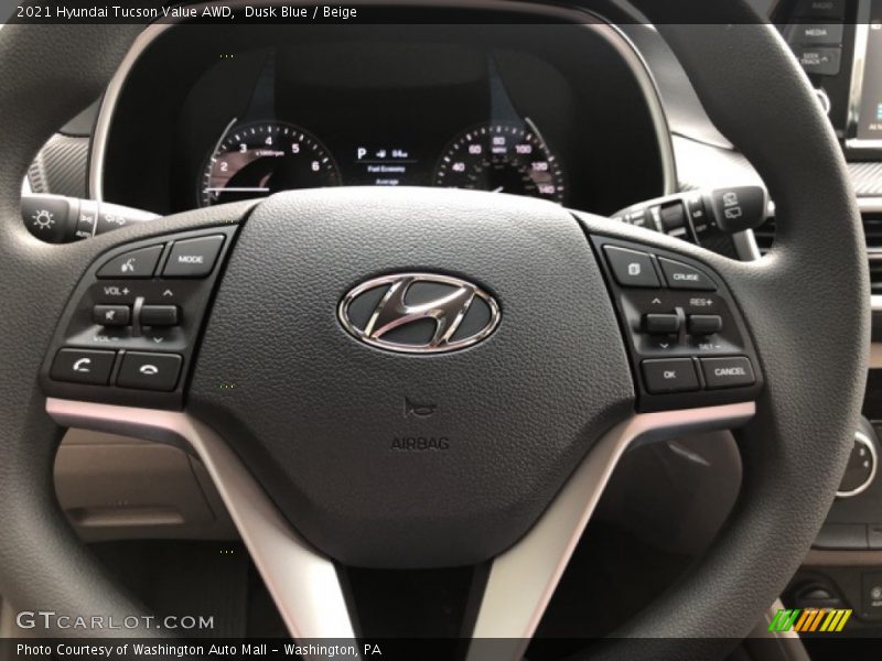 Dusk Blue / Beige 2021 Hyundai Tucson Value AWD