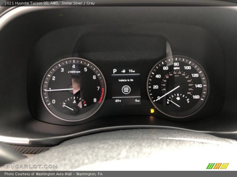 Stellar Silver / Gray 2021 Hyundai Tucson SEL AWD