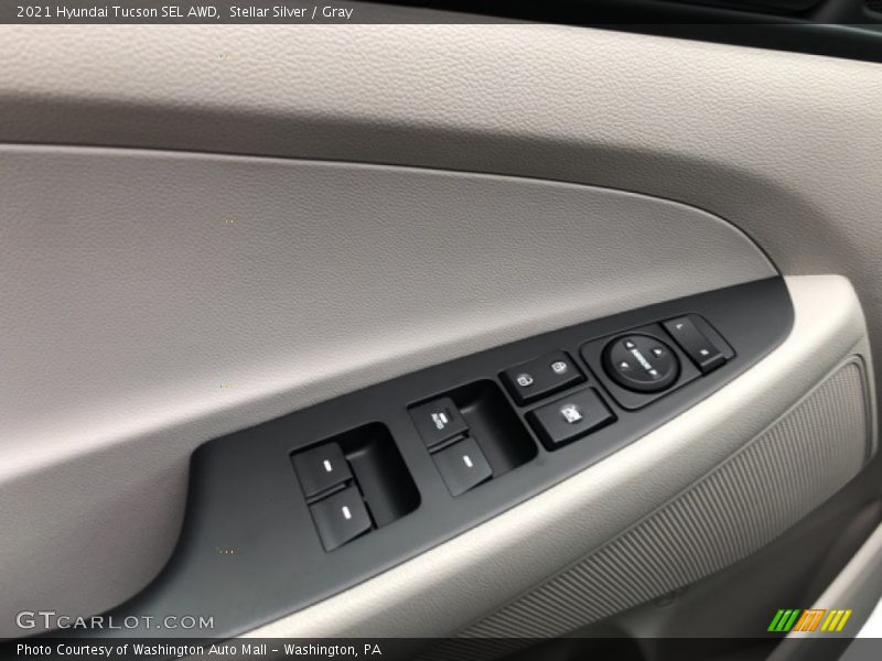 Stellar Silver / Gray 2021 Hyundai Tucson SEL AWD