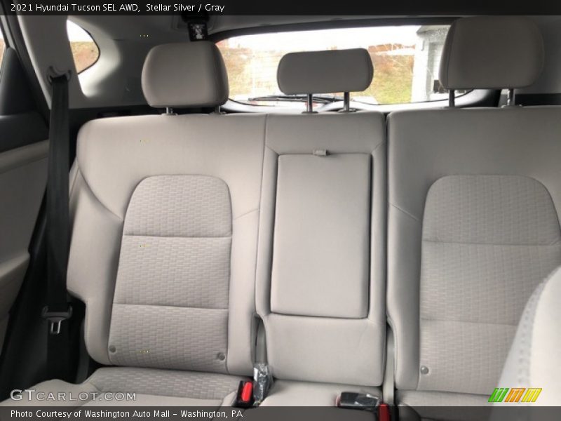 Stellar Silver / Gray 2021 Hyundai Tucson SEL AWD