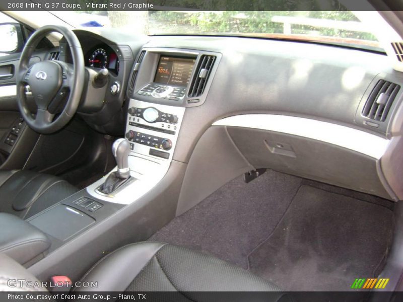Vibrant Red / Graphite 2008 Infiniti G 37 Coupe