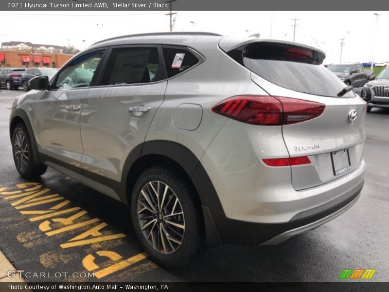 Stellar Silver / Black 2021 Hyundai Tucson Limited AWD