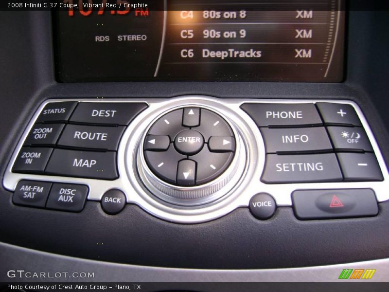 Vibrant Red / Graphite 2008 Infiniti G 37 Coupe