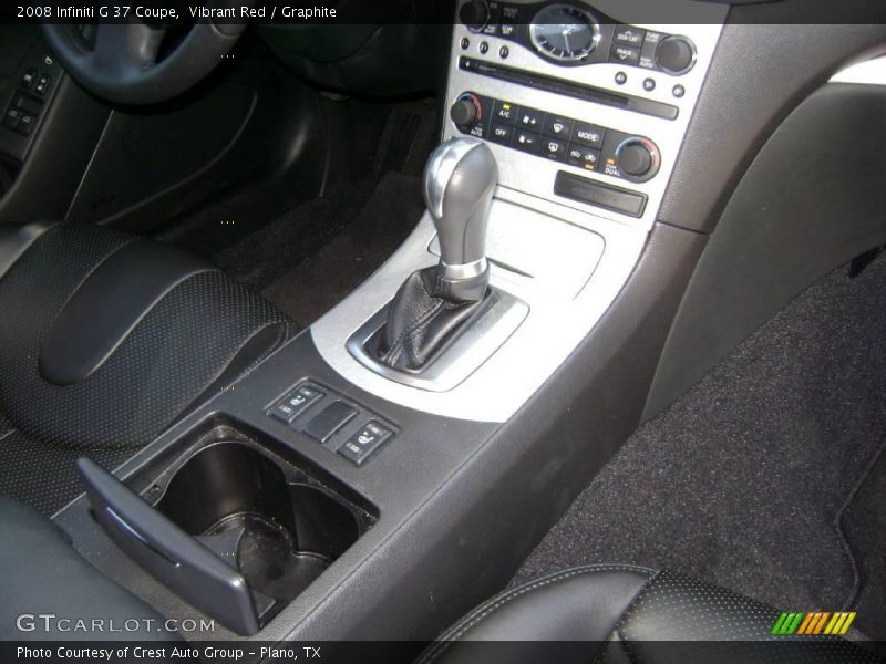 Vibrant Red / Graphite 2008 Infiniti G 37 Coupe
