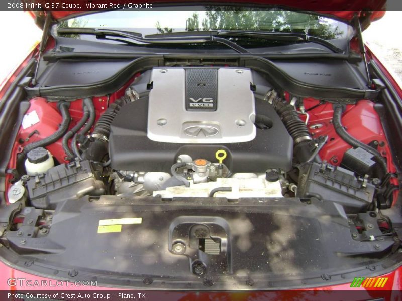 Vibrant Red / Graphite 2008 Infiniti G 37 Coupe