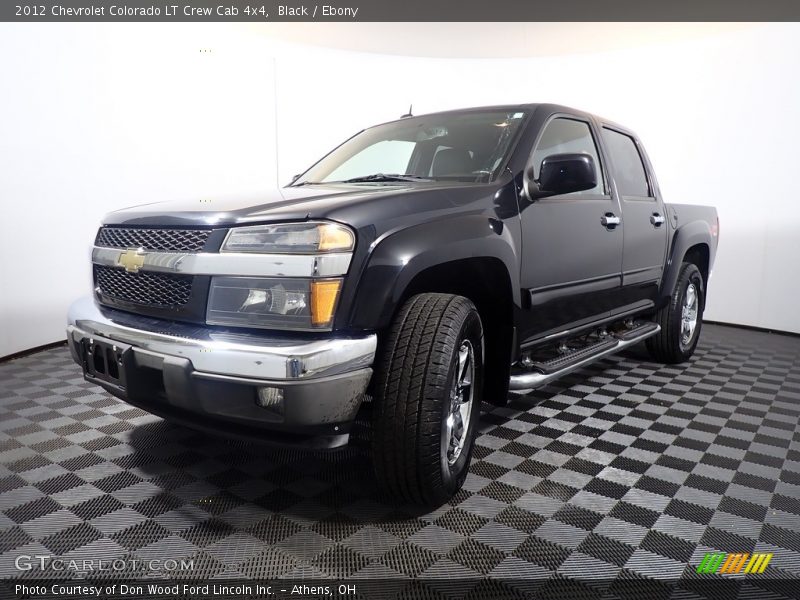 Black / Ebony 2012 Chevrolet Colorado LT Crew Cab 4x4