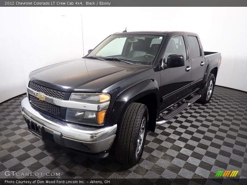 Black / Ebony 2012 Chevrolet Colorado LT Crew Cab 4x4
