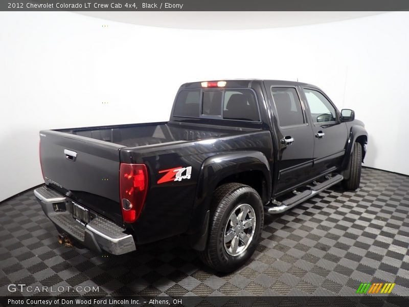 Black / Ebony 2012 Chevrolet Colorado LT Crew Cab 4x4