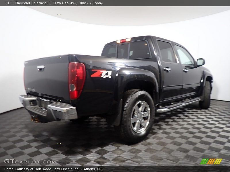 Black / Ebony 2012 Chevrolet Colorado LT Crew Cab 4x4