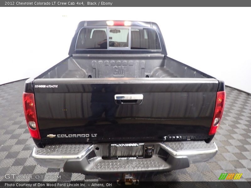 Black / Ebony 2012 Chevrolet Colorado LT Crew Cab 4x4