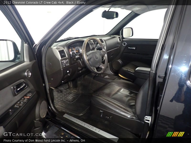 Black / Ebony 2012 Chevrolet Colorado LT Crew Cab 4x4