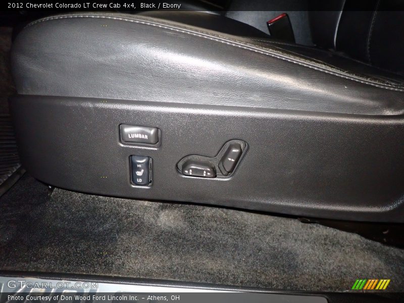 Black / Ebony 2012 Chevrolet Colorado LT Crew Cab 4x4