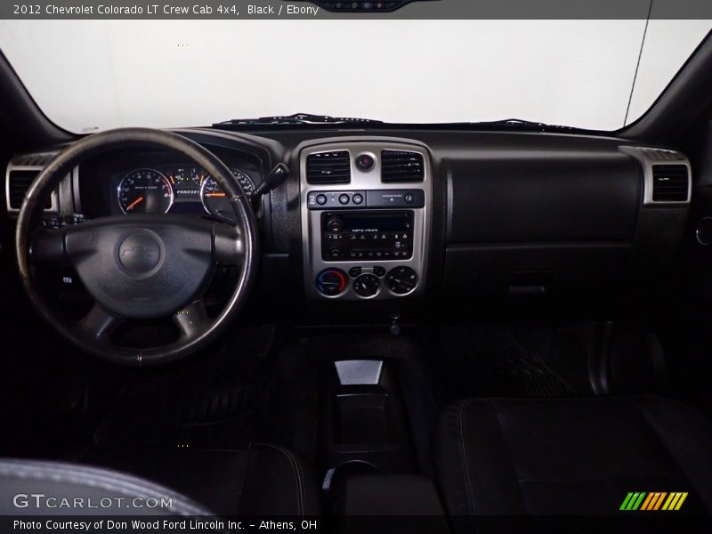 Black / Ebony 2012 Chevrolet Colorado LT Crew Cab 4x4