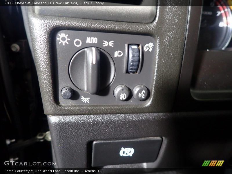 Black / Ebony 2012 Chevrolet Colorado LT Crew Cab 4x4