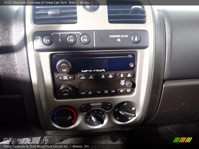 Black / Ebony 2012 Chevrolet Colorado LT Crew Cab 4x4