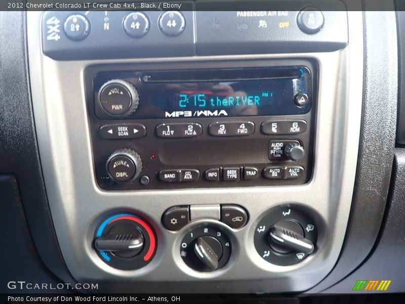 Black / Ebony 2012 Chevrolet Colorado LT Crew Cab 4x4