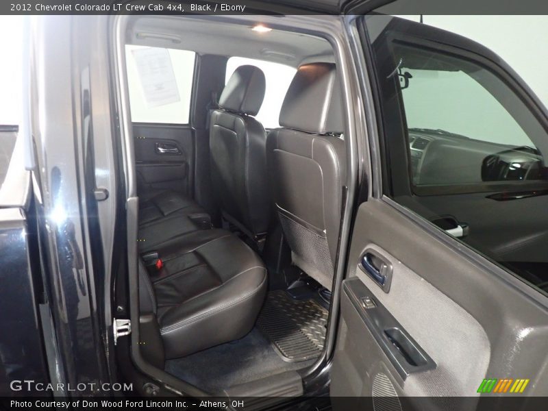 Black / Ebony 2012 Chevrolet Colorado LT Crew Cab 4x4