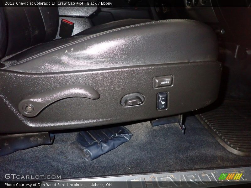 Black / Ebony 2012 Chevrolet Colorado LT Crew Cab 4x4