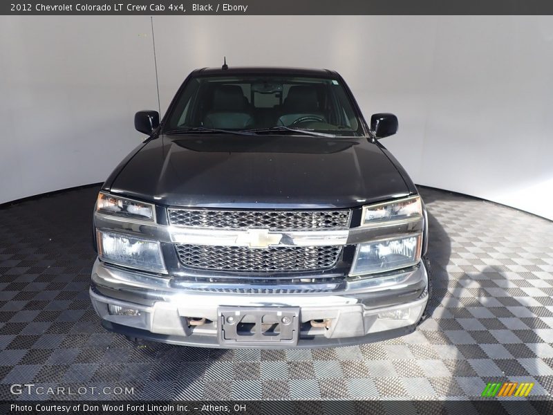 Black / Ebony 2012 Chevrolet Colorado LT Crew Cab 4x4