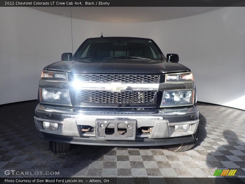 Black / Ebony 2012 Chevrolet Colorado LT Crew Cab 4x4