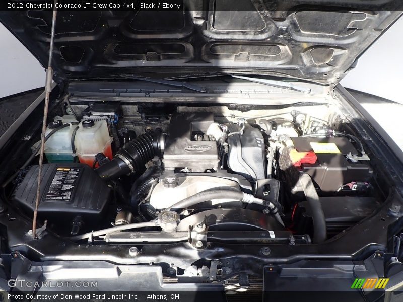 Black / Ebony 2012 Chevrolet Colorado LT Crew Cab 4x4