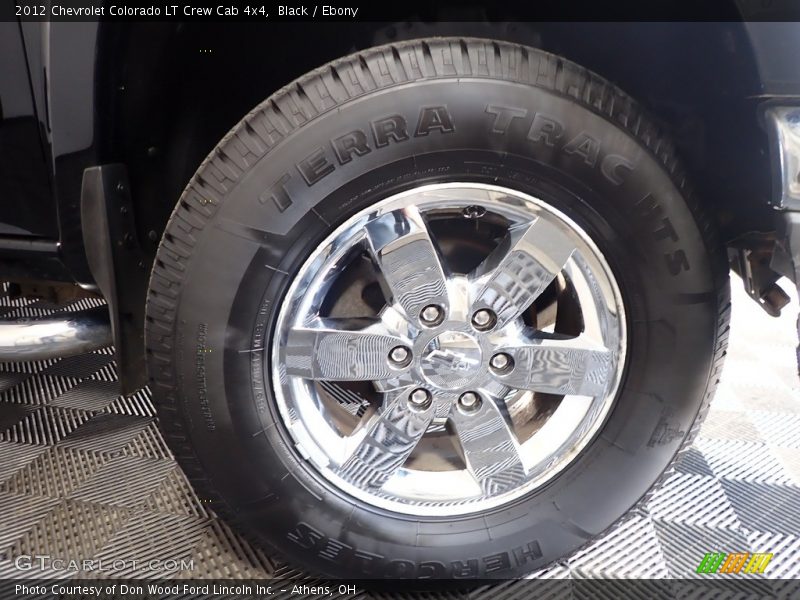 Black / Ebony 2012 Chevrolet Colorado LT Crew Cab 4x4
