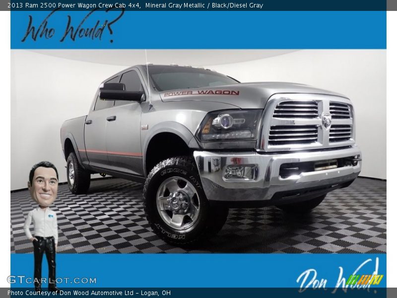 Mineral Gray Metallic / Black/Diesel Gray 2013 Ram 2500 Power Wagon Crew Cab 4x4