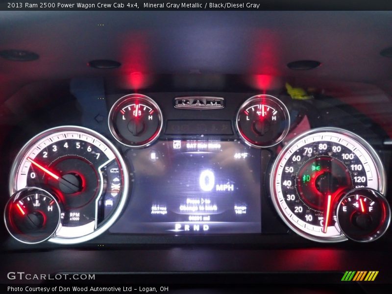 Mineral Gray Metallic / Black/Diesel Gray 2013 Ram 2500 Power Wagon Crew Cab 4x4