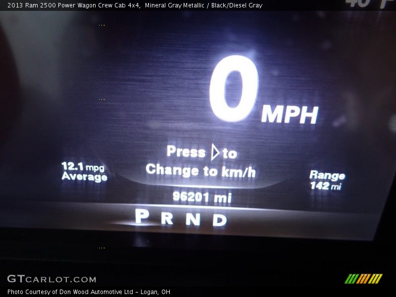 Mineral Gray Metallic / Black/Diesel Gray 2013 Ram 2500 Power Wagon Crew Cab 4x4