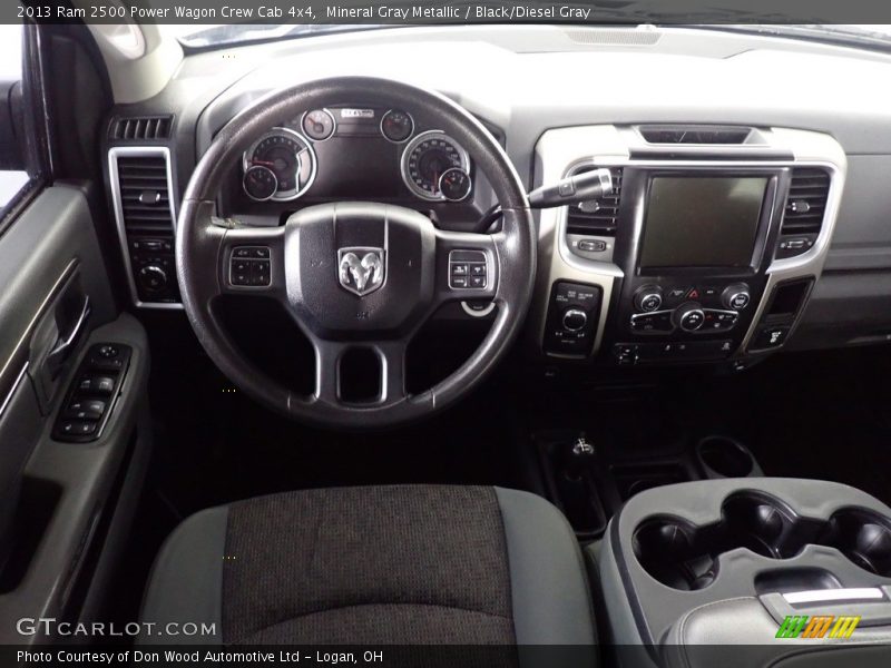 Mineral Gray Metallic / Black/Diesel Gray 2013 Ram 2500 Power Wagon Crew Cab 4x4